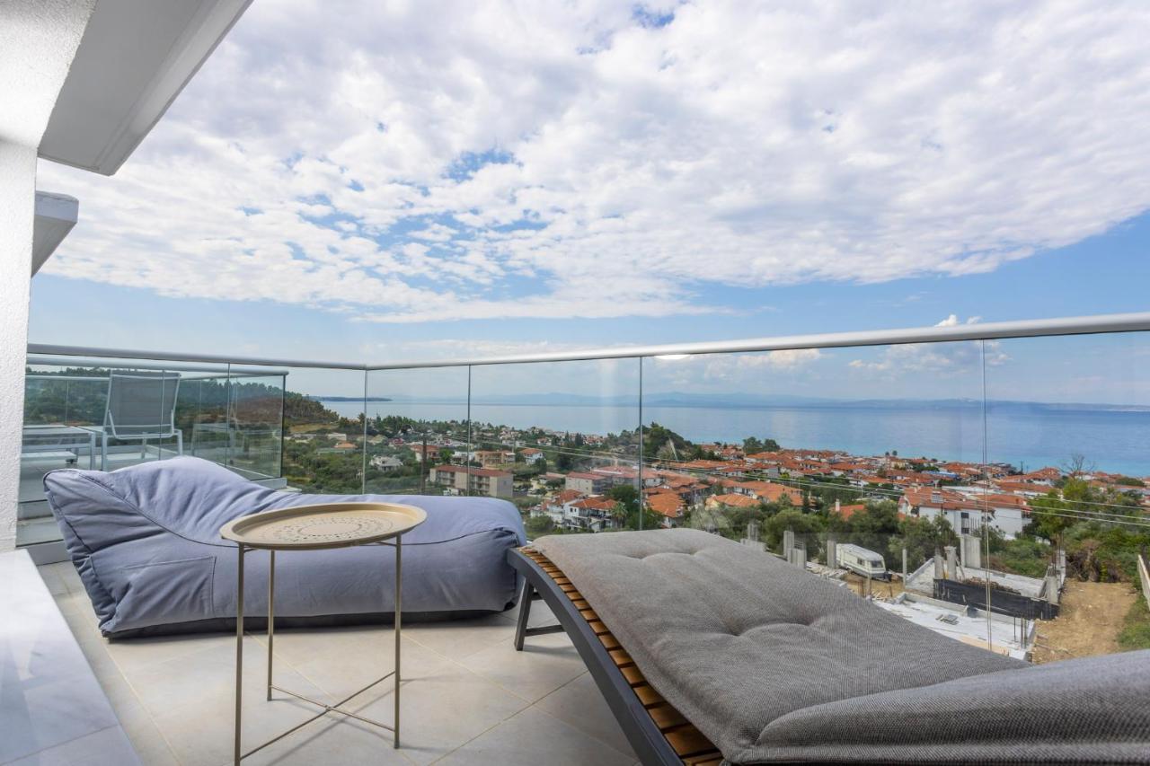 The Sea View Lägenhet Polikhronon Exteriör bild